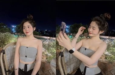 Bích Phương vui vẻ khi tự sướng như một nữ thần