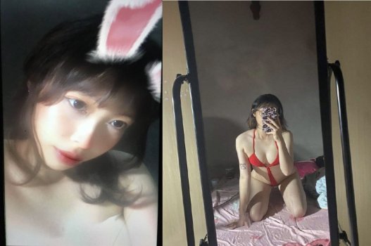 Clip sex cô nàng nóng bỏng mặc bikini đen quyến rũ