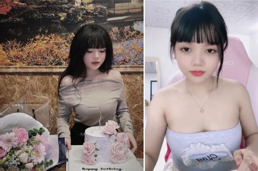 Cô gái TikTok quyến rũ thể hiện sự gợi cảm trong phút giây mật ngọt