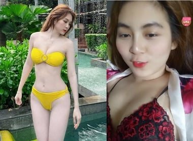Cô giáo Trân gợi cảm trên mạng xã hội TikTok khi khoe vòng một
