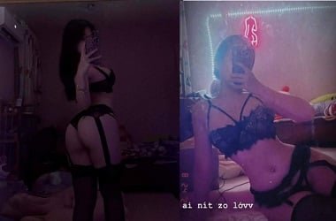 Em gái cuồng mặc đồ ren khi làm tình
