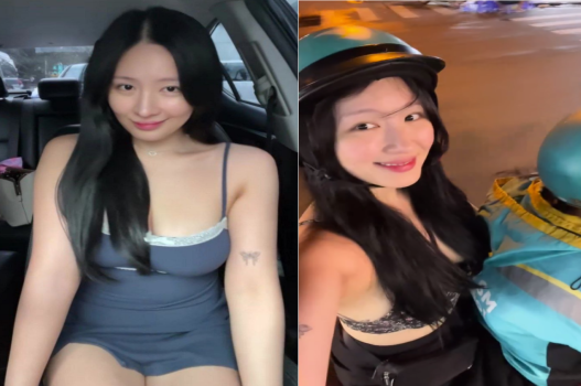 Kim Chi nhờ anh Grab đưa đến điểm nóng đầy mê hoặc
