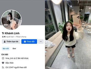 Khánh Linh, cô gái nóng bỏng trên mạng xã hội
