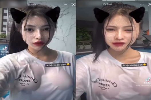 Uyên Nhi gợi cảm làm bùng nổ không khí tại bể bơi nóng bỏng